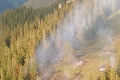 Požiar v Národnom parku Veľká Fatra: Oheň zasiahol lesný porast, privolať museli vrtuľník!