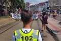 Centrum Bratislavy zaplnil Dúhový Pride, konala sa aj protiakcia: Polícia poslala do ulíc špeciálny tím