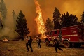 Požiar pri Yosemitskom národnom parku zničil obytné domy: Tisíce ľudí muselo zutekať preč