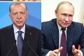 Erdogan a Putin sa stretnú na budúci týždeň v Soči: Čo bude predmetom ich rokovaní?