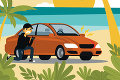 Zlodeji v lete nedovolenkujú: Čo robiť, ak vám ukradnú auto v zahraničí?!