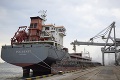 Moment, na ktorý sa čakalo: Z Odesy vyplávala prvá loď s cenným nákladom