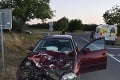Hrozivé zábery z nehody pri Dunajskej Strede: Vodič motorky ostal po zrážke v bezvedomí