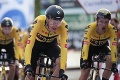 Odštartovala Vuelta: Úvodná etapa pre Jumbo-Visma, Gesink v červenom