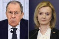 Lavrov si podal novú britskú premiérku: Kritika a zosmiešnenie jej výroku o Macronovi