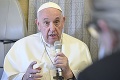 Pápež označil dodávky zbraní na Ukrajinu za morálne prijateľné: Sebaobrana je aj prejavom lásky k vlasti