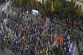 Vyjadrili nespokojnosť s tým, čo sa deje: V Prahe protestujú ľudia proti chudobe