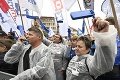 Vyjadrili nespokojnosť s tým, čo sa deje: V Prahe protestujú ľudia proti chudobe