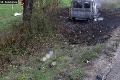 Desivá nehoda pri Rožňave: Auto po náraze zhorelo do tla!
