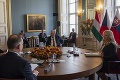 Čaputová má významných hostí: V paláci sa zišli prezidenti V4, nechýba Zeman