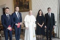 Vzácne stretnutie: Pápež František prijal prezidenta GLOBSECu Róberta Vassa vo Vatikáne
