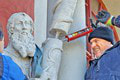 Na Kalváriu sa vrátil Mojžiš! Za 2. svetovej vojny sochu poškodilo ruské delostrelectvo