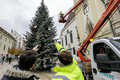 Na námestí v Bratislave už osadili vianočný stromček: Čo vieme o 40-ročnom krásavcovi?