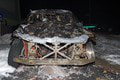 Požiar úplne zlikvidoval auto: Nezostalo z neho nič, len konštrukcia! Čo bolo príčinou?