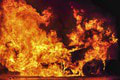 Nový rok v Nitre začal plameňmi: Nebezpečenstvo hrozilo aj v okolí budovy!
