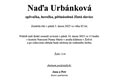 Na svoj hrob videla Naďa Urbánková († 83) z okna: Speváčka si svoj pohreb do detailov premyslela!