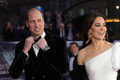 V Londýne odovzdávali prestížne filmové ceny BAFTA: Ceremoniál si nenechali ujsť ani princ a princezná z Walesu