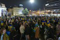 Sviečkový sprievod pred Prezidentským palácom: Verejnosť vzdala hold ukrajinskému ľudu