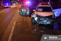 Hrozivá autonehoda v Bratislave: Autá skončili na šrot! Čo to vodič stváral?
