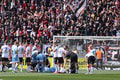 Futbalové derby prinieslo vlnu výtržností: Útok na hasičov aj konflikt futbalistu!