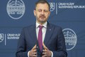 Premiérom až do volieb: Heger nechce ohroziť stabilitu, Slovensko je podľa neho v kríze chaosu