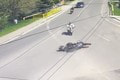Tragickú zrážku motoriek zachytila kamera: Smutný pohľad na mrazivé momenty! Vodič († 75) nehodu neprežil