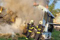 Nešťastie v prešovskom cirkuse: Niekto podpálil seno uložené na kamióne! Oheň hasili tri hodiny