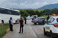 Desivá nehoda na Považí: Autobus plný detí sa zrazil s autom! Zasahovali aj leteckí záchranári