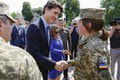 Trudeau pricestoval do Kyjeva: Kanadský premiér vzdal hold padlým vojakom