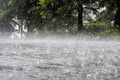 Bardejovom sa prehnala extrémna búrka: Mesto vyhlásilo 3. stupeň povodňovej aktivity