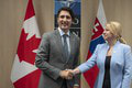 Čaputová rokovala s kanadským premiérom: Pochvalné slová, toto oceňuje