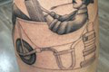 Herec Autner rozširuje zbierku tetovaní: Aha, aký originálny kúsok sa mu objavil na nohe!