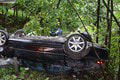 Auto po zrážke spravilo „kotrmelce“ a ostala len kopa šrotu! Dalo sa nehode predísť?