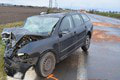 Z áut po strašnej zrážke ostal len šrot: Pri nehode zahynul mladý pasažier († 29) taxíka