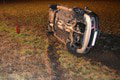 Opitý šofér napálil do svahu, potom sa stalo niečo horšie: FOTO z miesta nehody