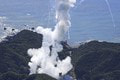 Neúspešný štart rakety v Japonsku: Obrovská explózia! FOTO hovoria za všetko