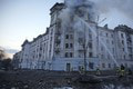 Kyjevom sa ozývali výbuchy: Rusi udreli v plnej sile! Mesto bojuje s následkami masívnych útokov