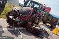 Cestu za Martinom uzatvorili: Strašné FOTO nehody s traktorom!