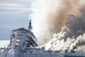 Horiace inferno v Kodani: Historická budova v plameňoch, časť už ľahla popolom! FOTO z miesta činu
