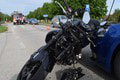 Vážna nehoda v obci: Vodička mala spraviť veľkú chybu, motorkár si to poriadne odniesol