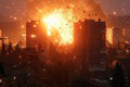 Tvrdý ruský útok na Ukrajinu: Zasiahli civilistov! K oblohe stúpal hustý dym!