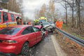 Čelná zrážka dvoch áut smerom na Košice: Hrozivé FOTO nehody