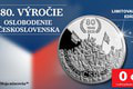 Oficiálna výročná razba k 80. výročiu oslobodenia Československa ZADARMO