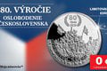 Od oslobodenia Československa uplynie 80 rokov: Výročná razba ZADARMO ako pripomienka radosti z víťazstva