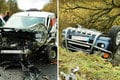 Desivá ZRÁŽKA kvôli predchádzaniu! Auto skončilo na streche: Zábery naháňajú zimomriavky