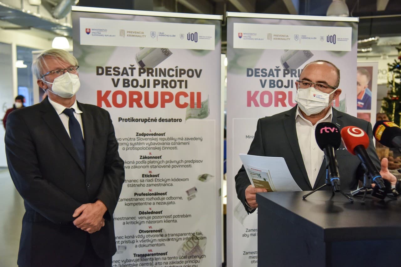 Ministerstvo vnútra spúšťa novú kampaň: Protikorupčné desatoro | Nový Čas