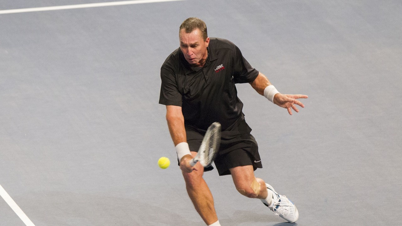 Tenista Ivan Lendl oslavuje 60-tku.