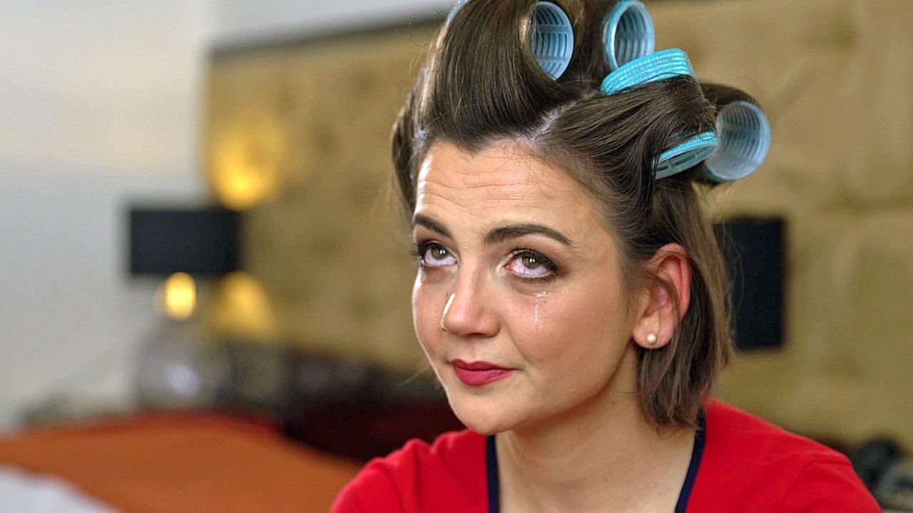 Gabika plakala pred svadbou.