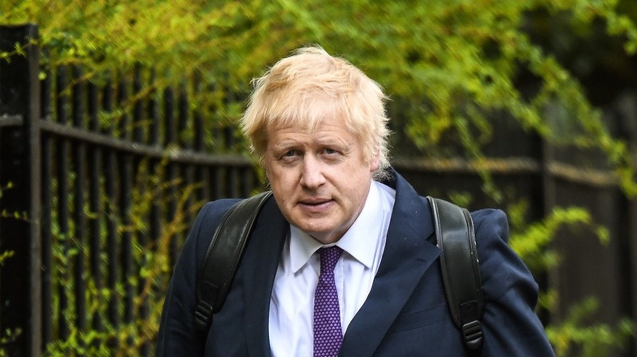 Premiér Británie Boris Johnson