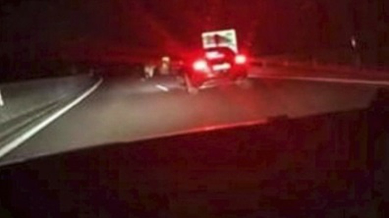 Vodičov kravy pri krajnici riadne vystrašili.